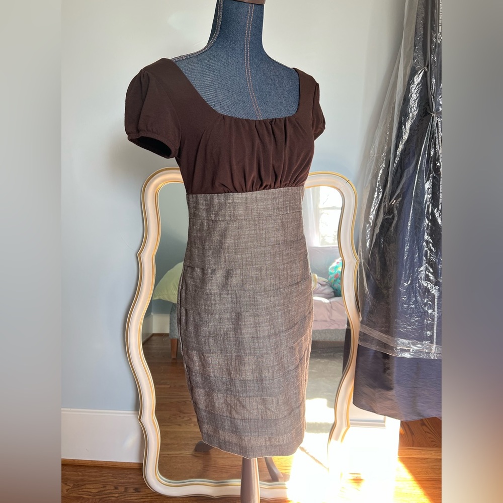 BCX brown dress size 9